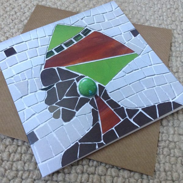 African/Ethnic Mosaic Card - Greeting Cards