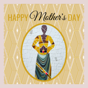 mothers day mosaic card